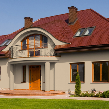 The color of the house is for information only!