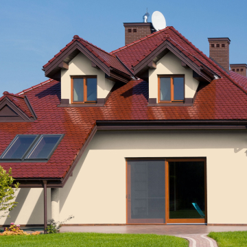 The color of the house is for information only!
