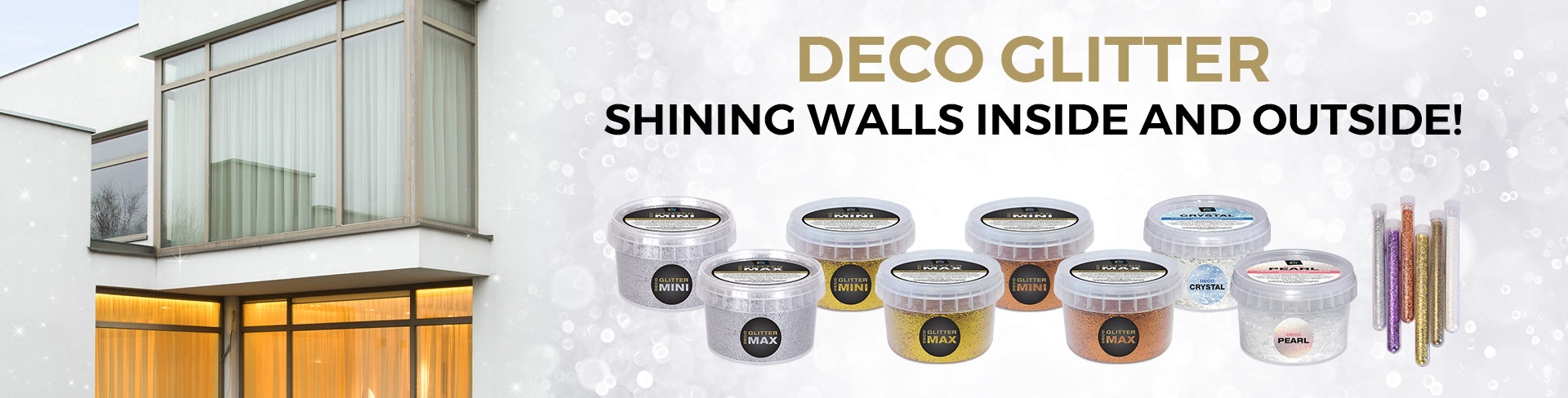 Deco glitter products