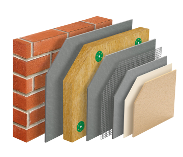 MINERAL facade thermal insulating system